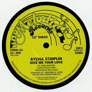 Sylvia Striplin/GIVE ME YOUR LOVE 12