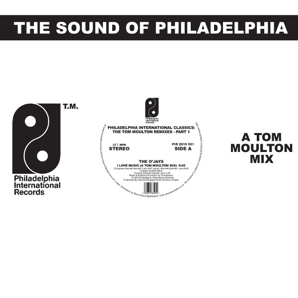 Tom Moulton/PHILADELPHIA INTERNATIONAL REMIXES VOL. 1 DLP