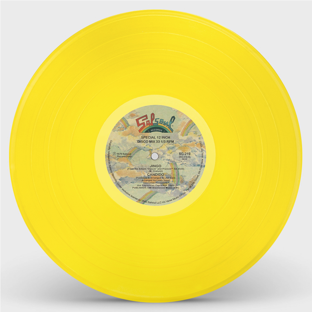 Candido/JINGO (YELLOW VINYL) 12