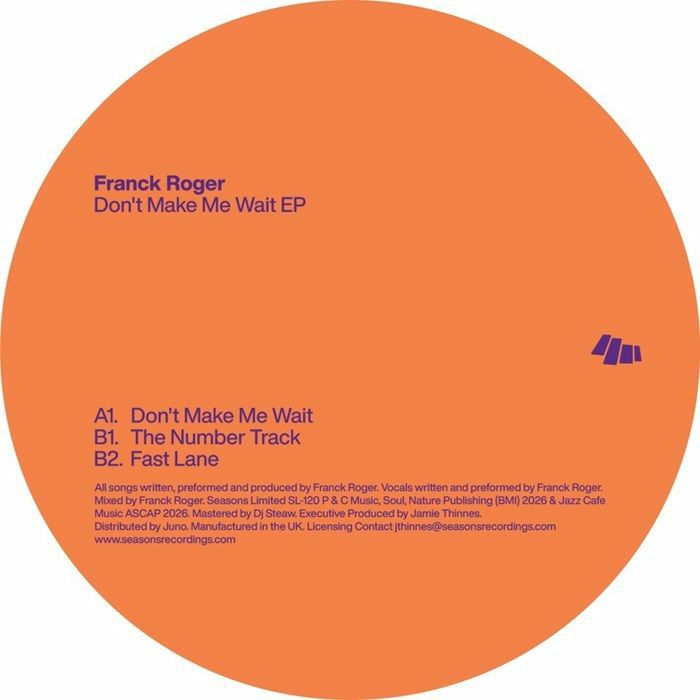 Franck Roger/DON'T MAKE ME WAIT 12