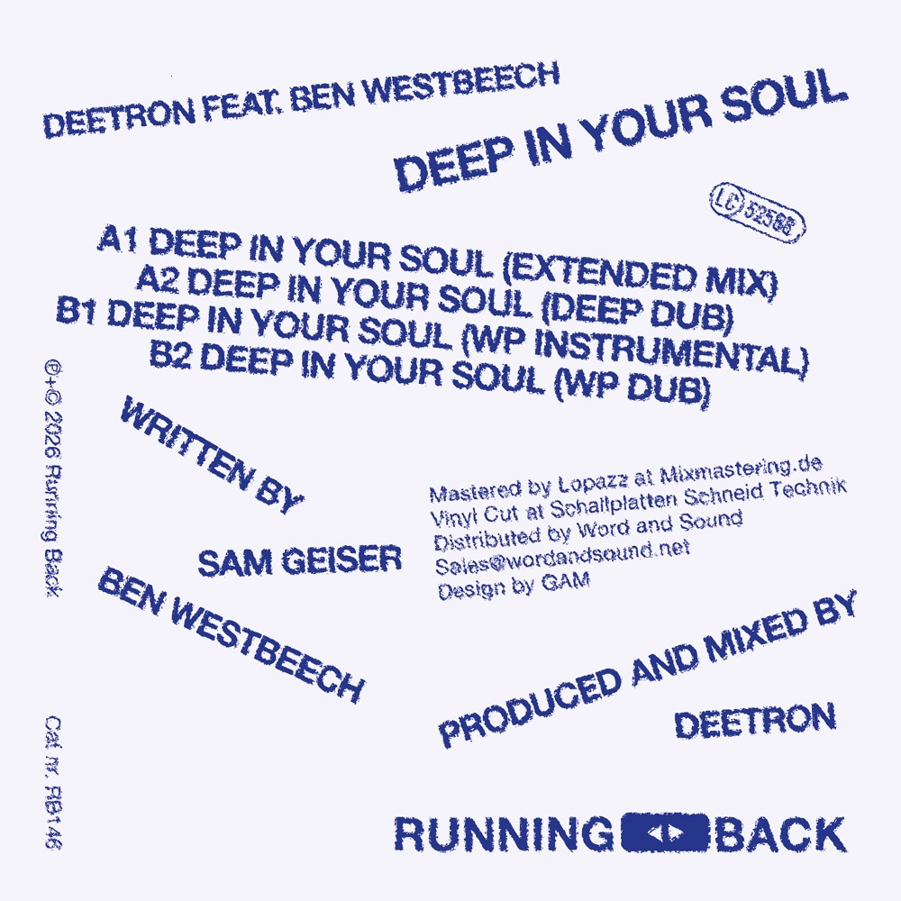 Deetron ft. Ben Westbeech/DEEP IN... 12