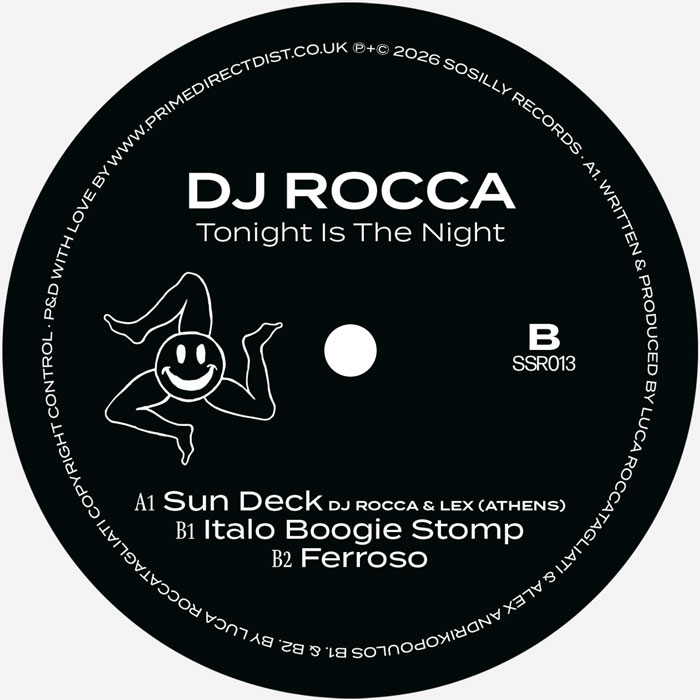 DJ Rocca/TONIGHT IS THE NIGHT 12