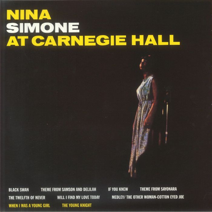 Nina Simone/AT CARNEGIE HALL 1963 LP