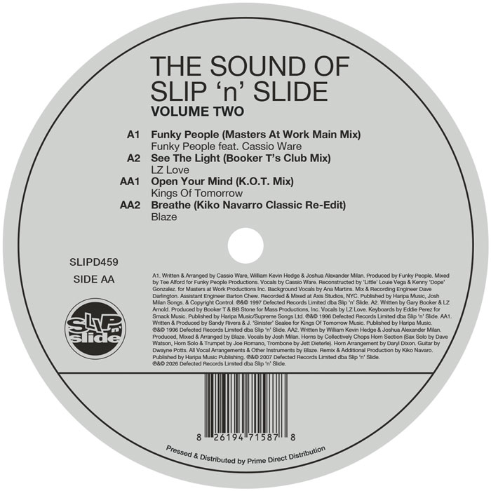 Various/SOUND OF SLIP N SLIDE VOL 2 12