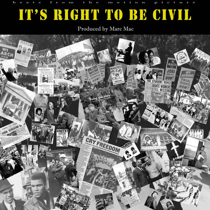 Marc Mac/IT'S RIGHT TO BE CIVIL LP