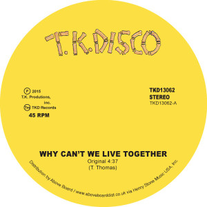 Timmy Thomas/WHY CAN'T WE LIVE TOGETHER 12