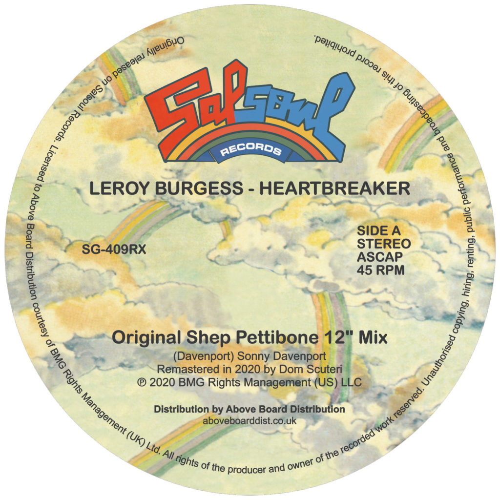 Leroy Burgess/HEARTBREAKER (MOPLEN REMIX) 12