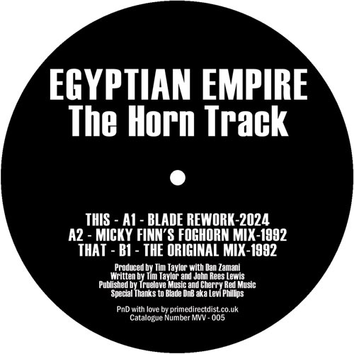 Egyptian Empire/THE HORN TRACK: 2024 12