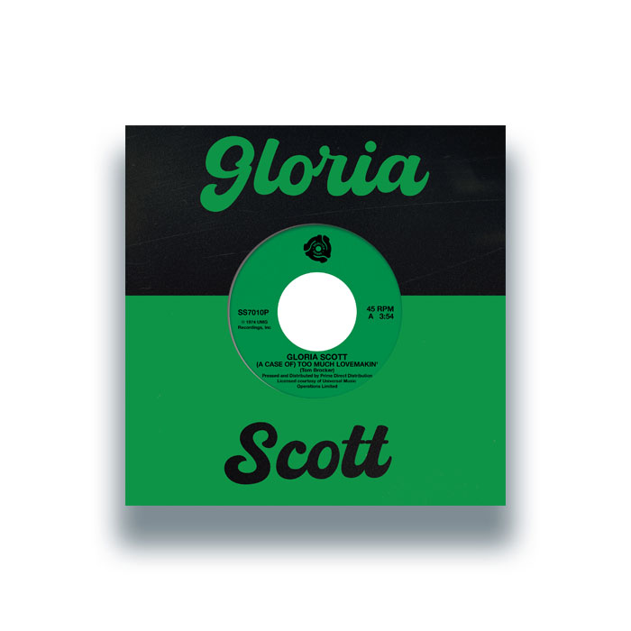 Gloria Scott/TOO MUCH LOVEMAKIN' 7
