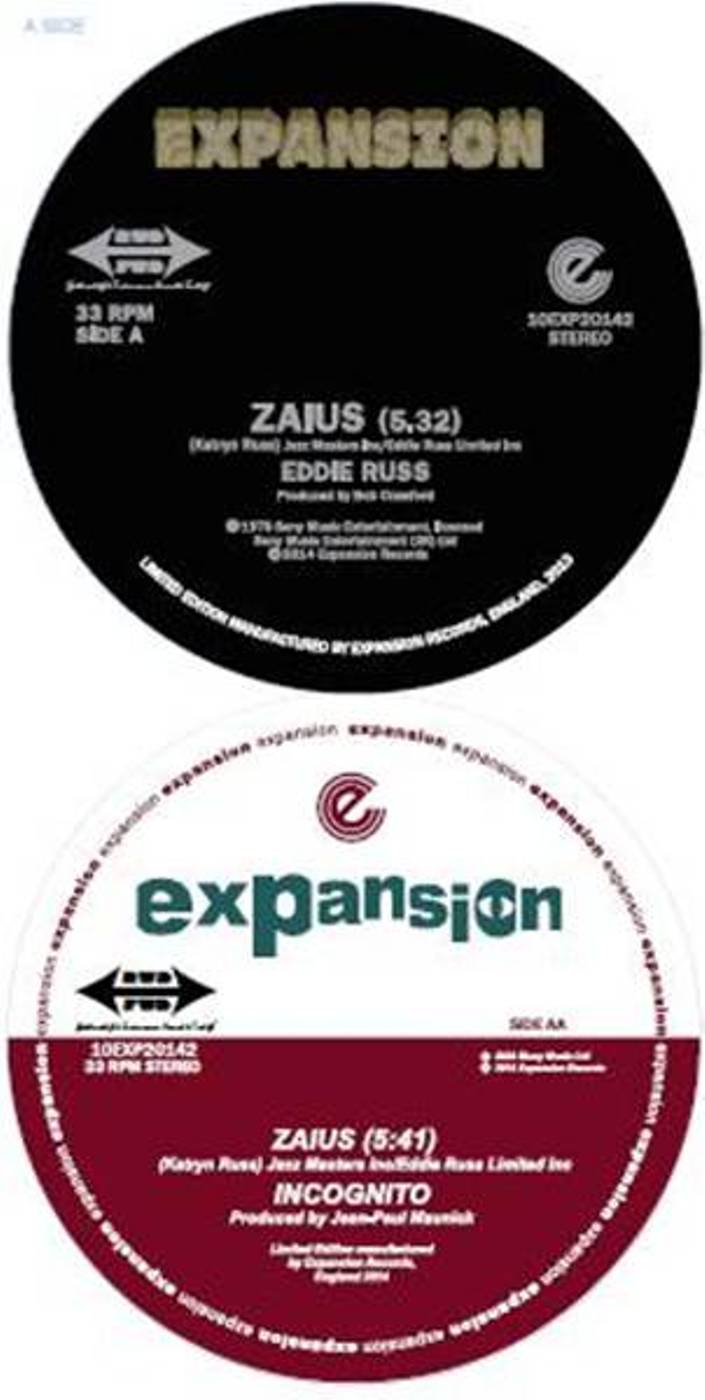 Eddie Russ & Incognito/ZAIUS 10"