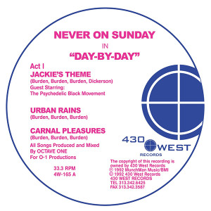 Never On A Sunday/DAY BY DAY EP 12"