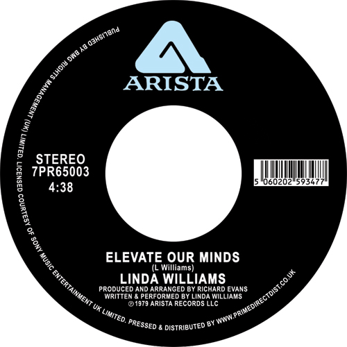 Linda Williams/ELEVATE OUR MINDS 7"