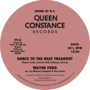 Wayne Ford/DANCE TO THE BEAT... 12"
