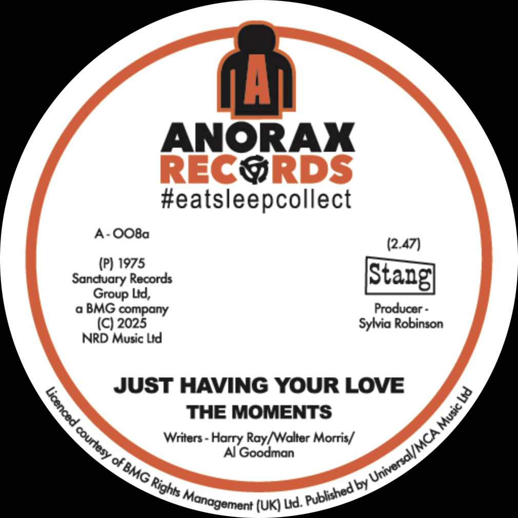 Moments/JUST HAVING YOUR LOVE 7"