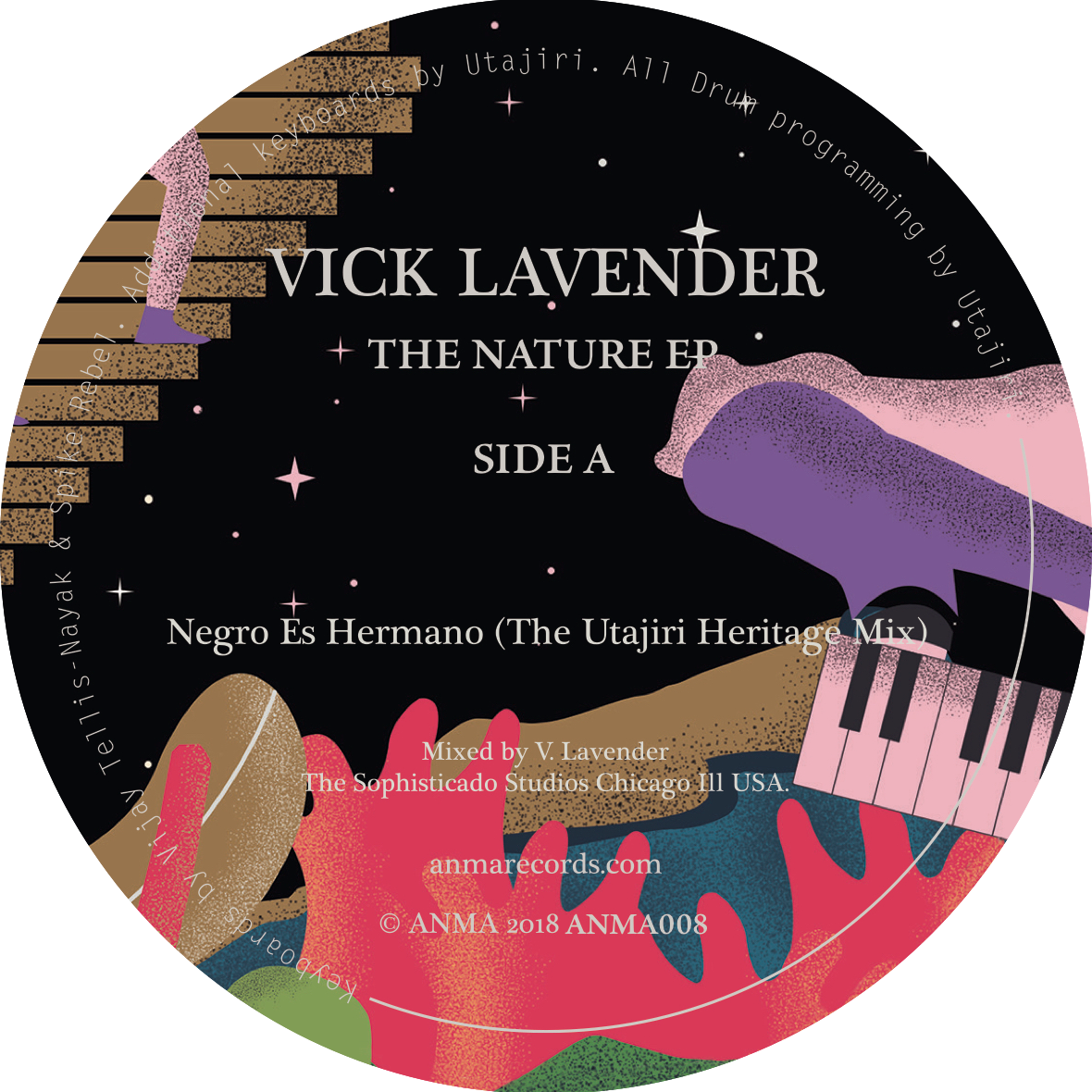 Vick Lavender/THE NATURE EP 12"