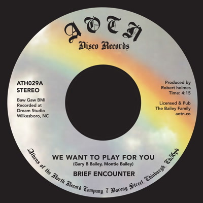 Brief Encounter/WE WANT TO PLAY... 7"