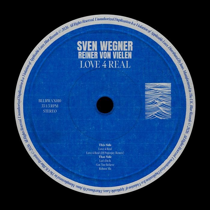 Sven Wegner & Reiner Von Vielen/LOVE 4 REAL 12"