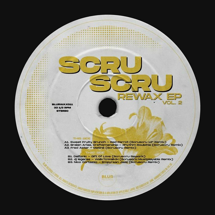 Scruscru/REWAX EP VOL. 2 12"