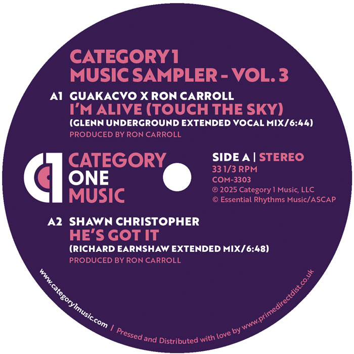 Various/CATEGORY 1 MUSIC SAMPLER VOL. 3 12"