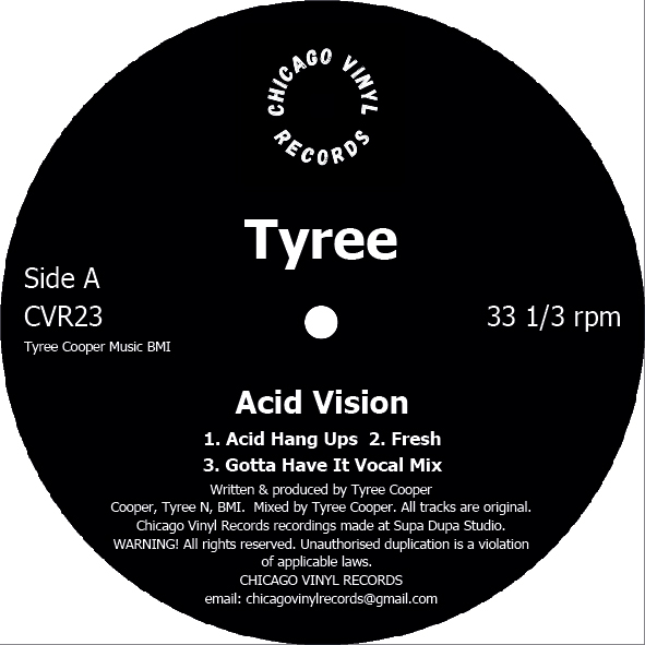 Tyree Cooper/ACID VISION 12"