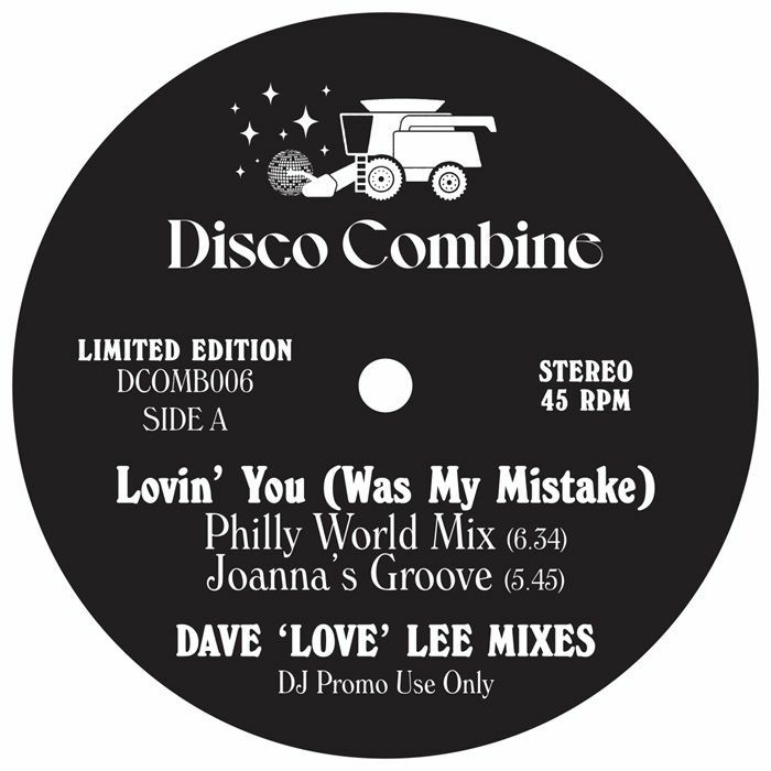 Dave Lee/LOVIN' YOU (WAS MY MISTAKE) 12"