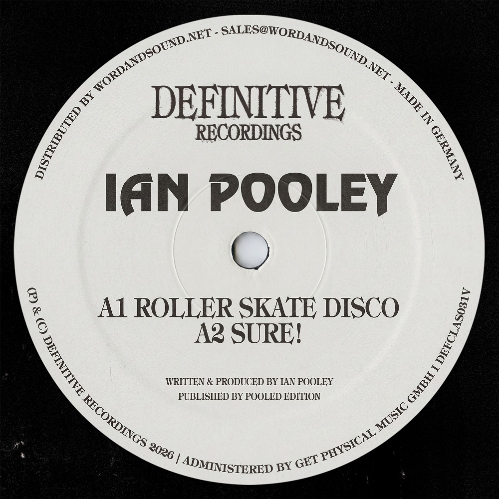 Ian Pooley/ROLERSKATE DISCO (2026 REISSUE) 12"