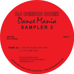 DJ Deeon/DOEZ DANCE MANIA SAMPLER 2 12"
