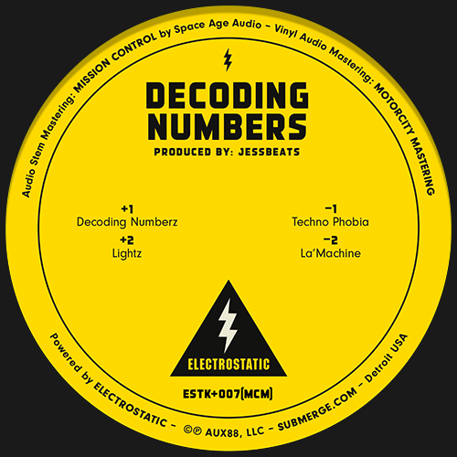 Jessbeats/DECODING NUMBERS 12"