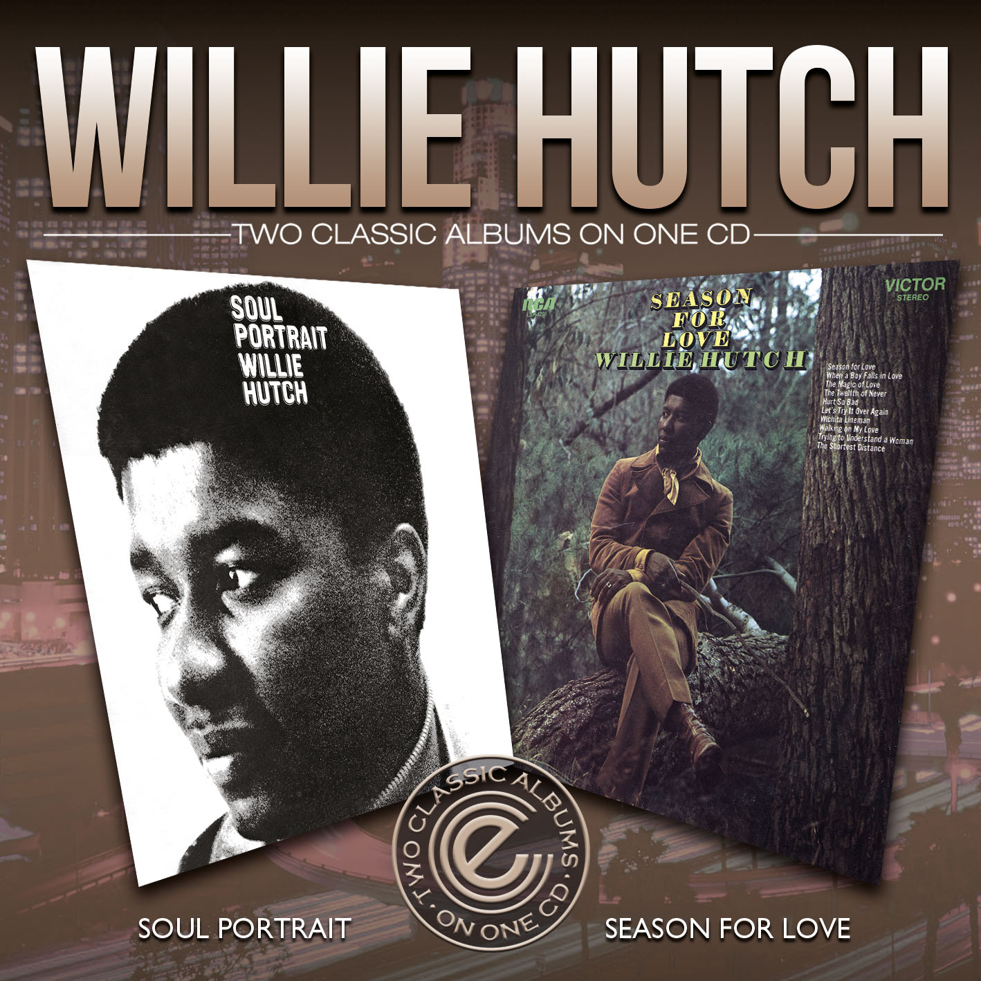 Willie Hutch/SOUL PORTRAIT & SEASON CD
