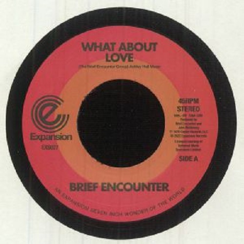 Brief Encounter/WHAT ABOUT LOVE 7"