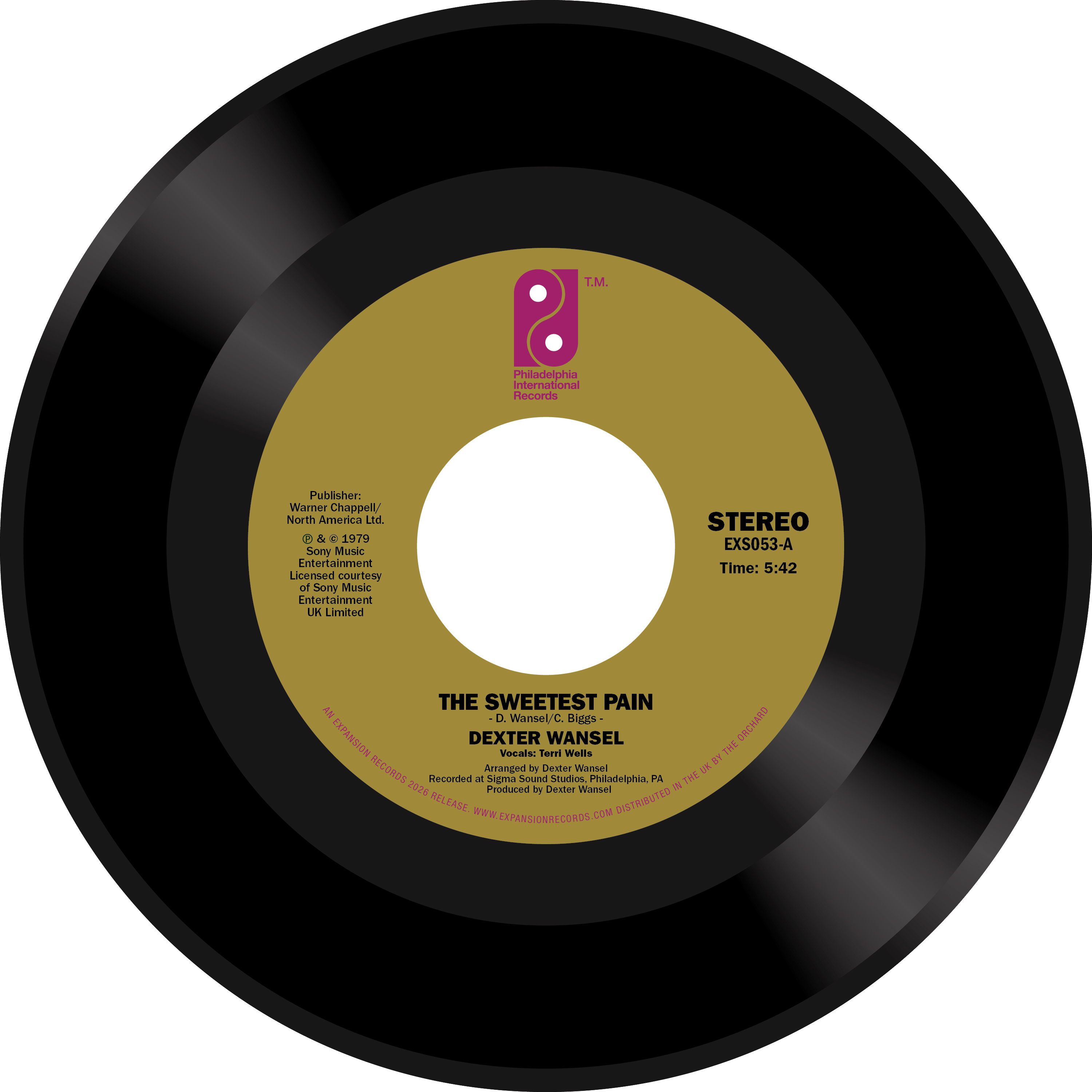 Dexter Wansel/THE SWEETEST PAIN 7"