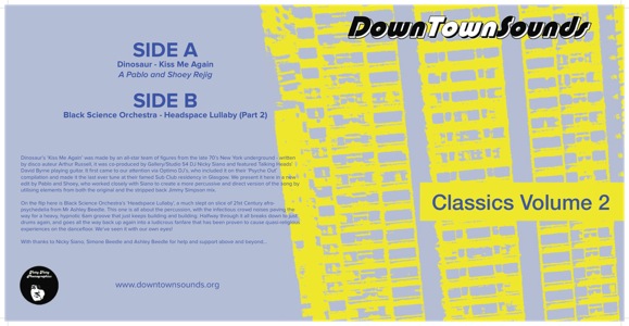 Downtown Sounds/CLASSICS VOLUME 2 12"