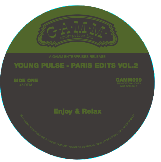 Young Pulse/PARIS EDITS VOL. 2 12"