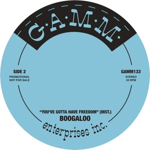 Boogaloo/YOU GOTTA HAVE... (REPRESS) 7"