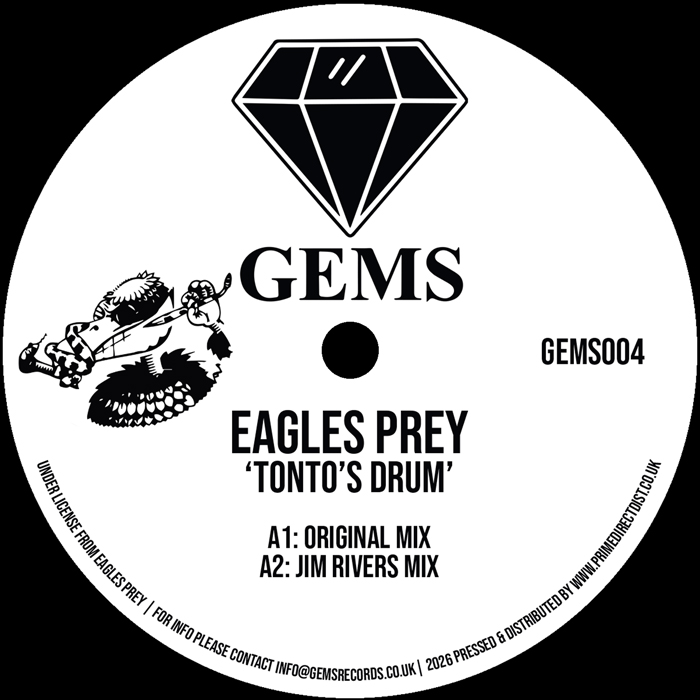 Eagles Prey/TONTO'S DRUM (2026 RMXS) 12"