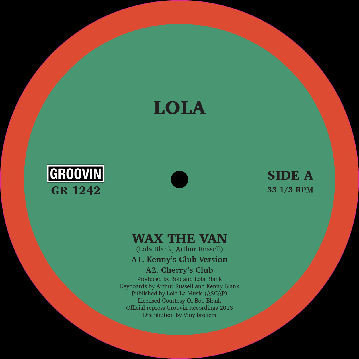 Lola/WAX THE VAN 12"