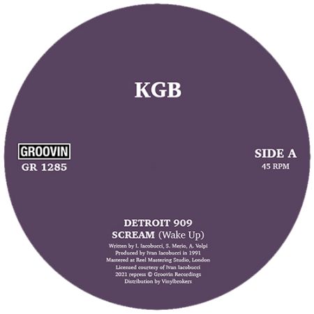 KGB/DETROIT 909 12"