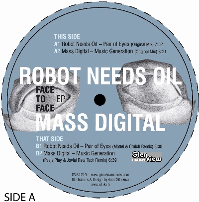 Robot Needs Oil & Mass Digital/SPLIT 12"