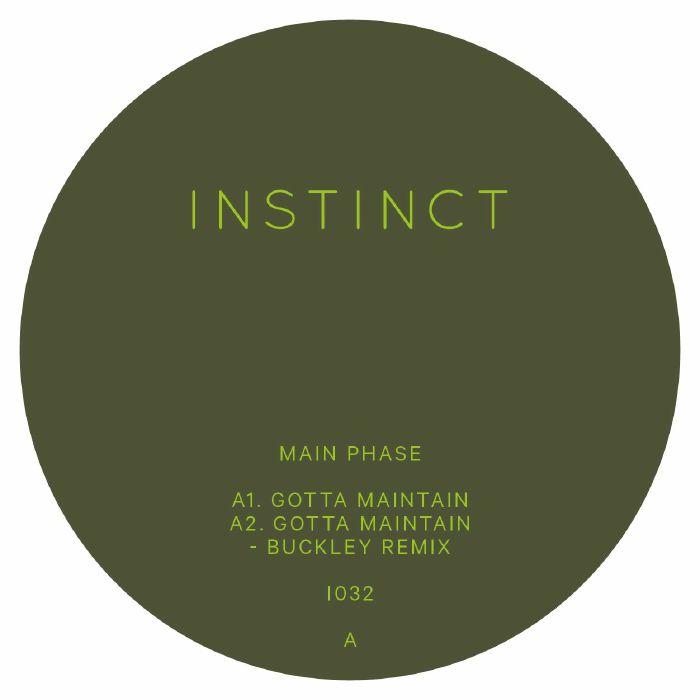 Main Phase/GOTTA MAINTAIN 12"