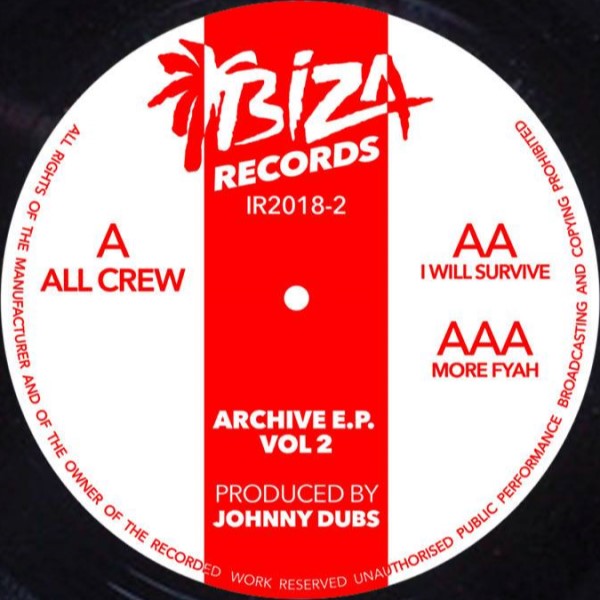 Johnny Dubs/ARCHIVE VOL 2 12"