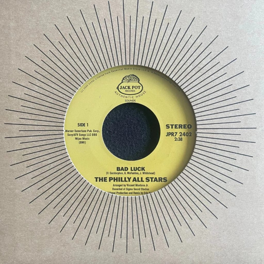 Philly All Stars/BAD LUCK 7"