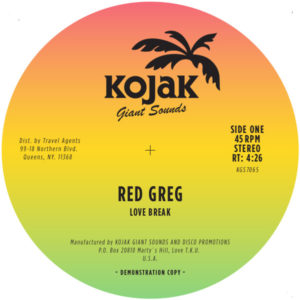 Red Greg/LOVE BREAK 7"