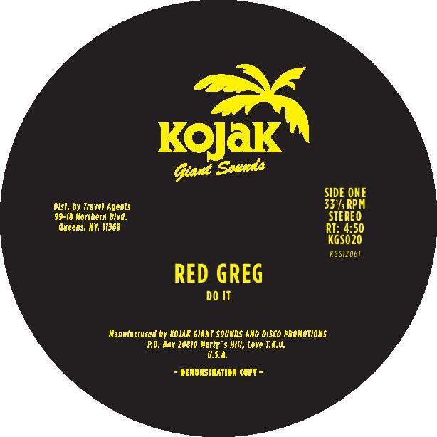 Red Greg/DO IT 12"
