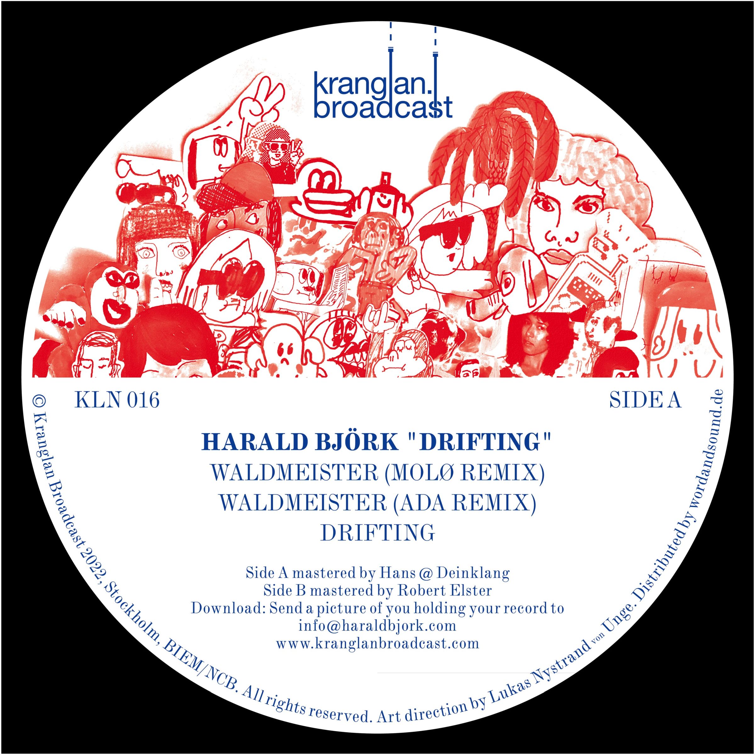Harald Bjork/DRIFTING EP 12"