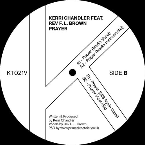 Kerri Chandler/PRAYER 12"