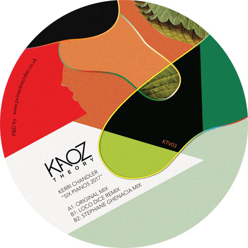 Kerri Chandler/SIX PIANOS 2017 12"