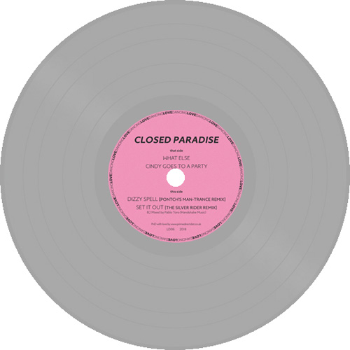Closed Paradise/WHAT ELSE 12"