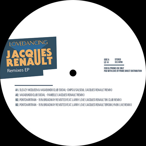 Jacques Renault/LOVEDANCING REMIXES 12"
