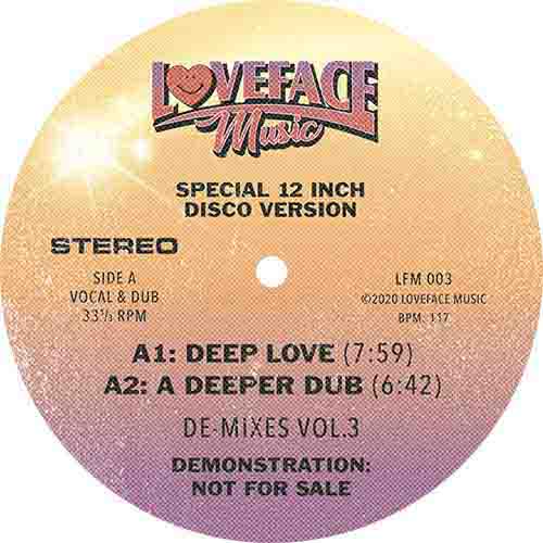 Loveface/DE-MIXES VOL. 3 12"