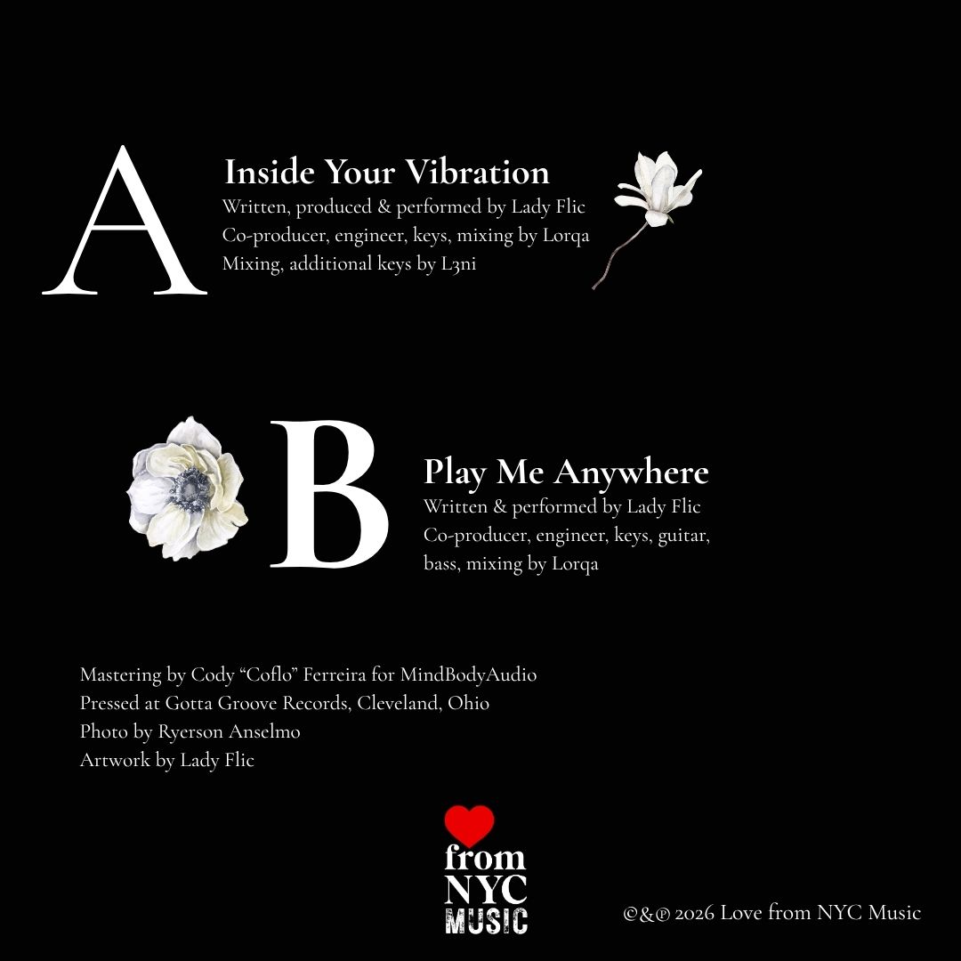 Lady Flic/INSIDE YOUR VIBRATION 12"